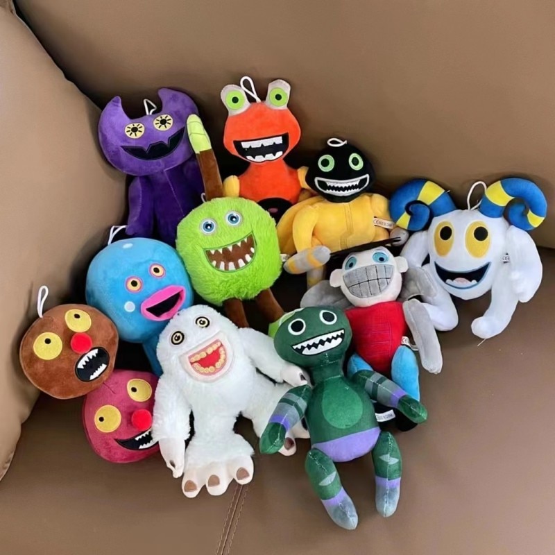 10 style My Singing Monsters Wubbox Plush Toys Cute Soft Stuffed Dolls For Kid Birthday Christmas - My Singing Monsters Plush