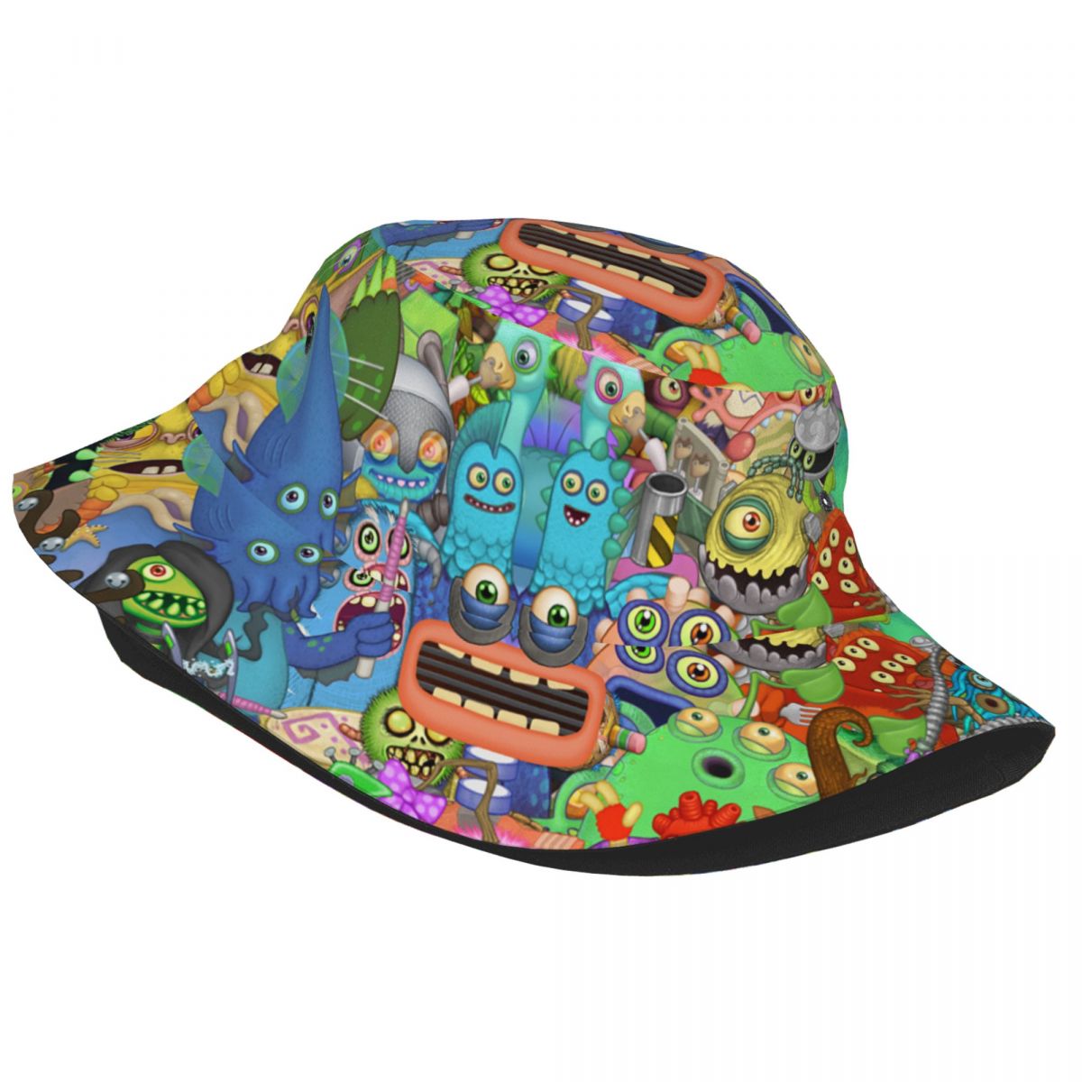 My Singing Monsters Music Game Bob Hat Vocation Getaway Headwear Merch Fisherman Hat for Outdoor Women 1 - My Singing Monsters Plush