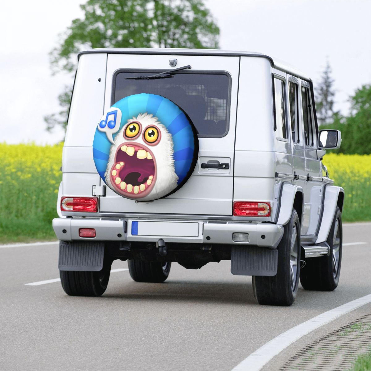 My Singing Monsters Play Gaming Playground Spare Tire Cover for Jeep SUV Car Wheel Protectors Accessories 2 - My Singing Monsters Plush