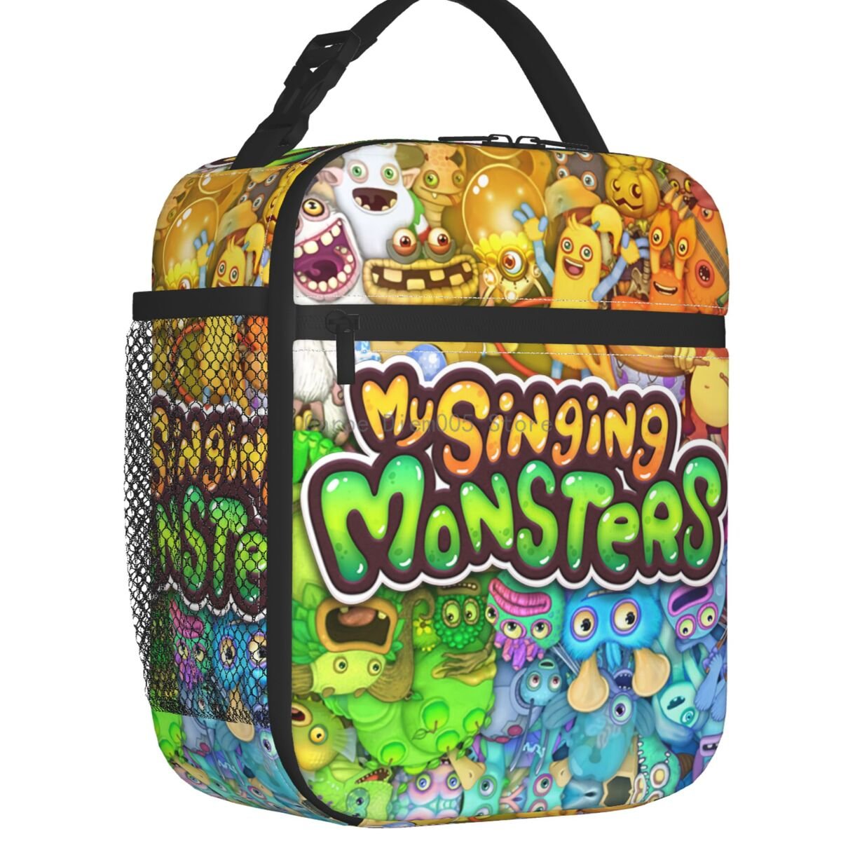 My Singing Monsters Thermal Insulated Lunch Bag Cartoon Anime Game Portable Lunch Container Travel Multifunction Food - My Singing Monsters Plush