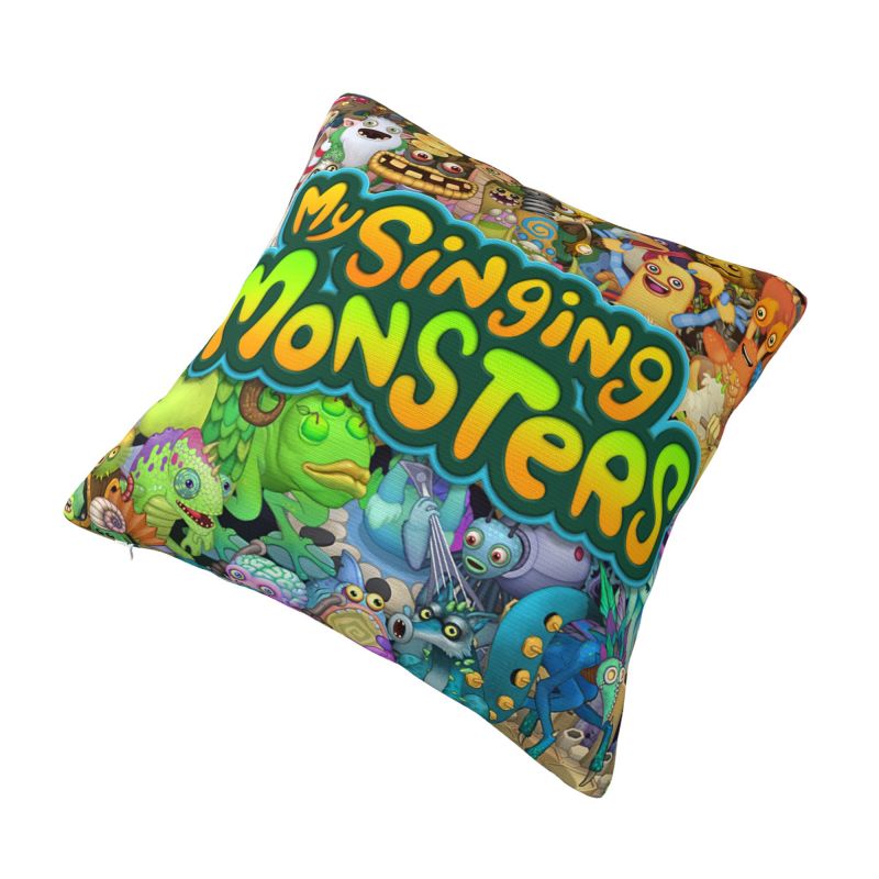 My Singing Monsters Throw Pillow Case Decorative Video Game Modern Cushion Cover Car Pillowcase 1 - My Singing Monsters Plush